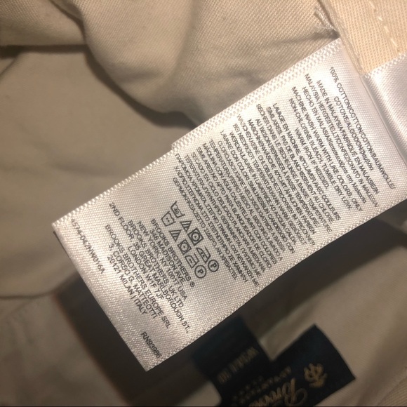 Brooks Brothers khaki pants 34x30 100% cotton - Picture 5 of 5